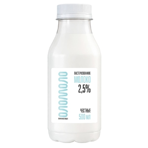 Молоко 2,5% 500г