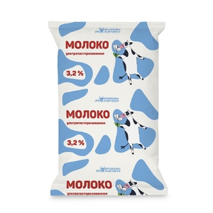 Молоко 3,2% ультрапастеризованное Очень молочен