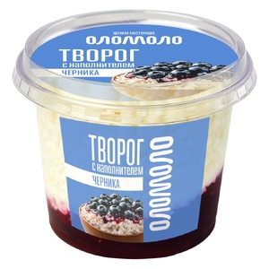 Творог с наполнителем черника