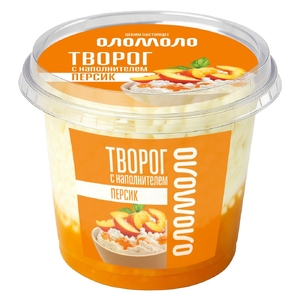 Творог с наполнителем персик