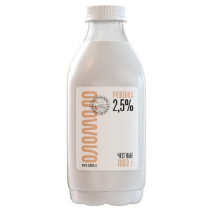Ряженка 2,5% 1л
